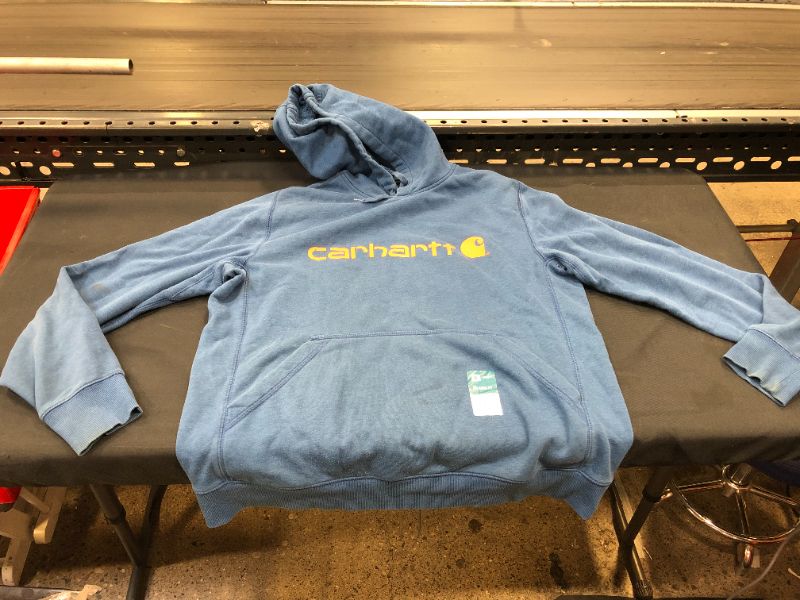 Photo 2 of [Size L] Blue Carhart Hoodie