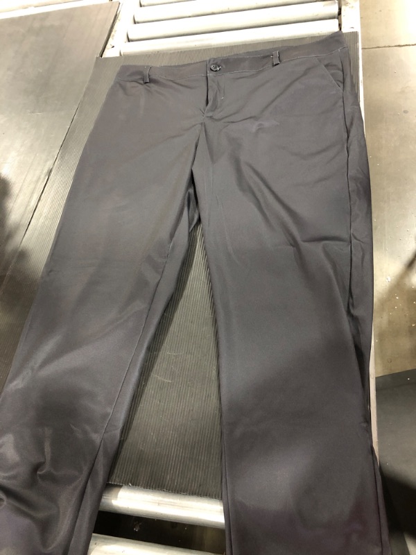 Photo 1 of [Size XXL] Silky Men's Dress Pants [Grey]