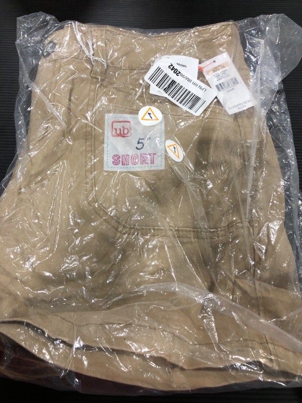 Photo 2 of [Size 5] Unionbay Juniors Darcy 5 in. Solid Shorts [Beige]
