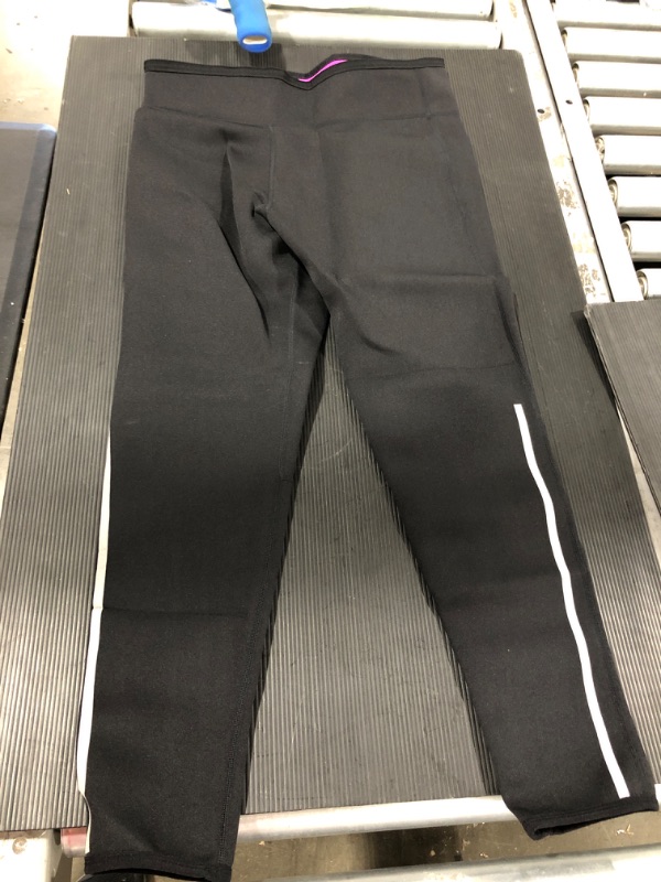 Photo 1 of [Size XXL] Ladies Sauna Pants with Pockets [Black and Pink]