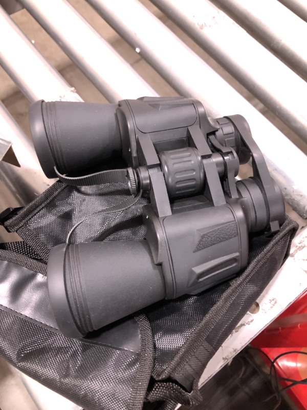 Photo 2 of 20x50 Binoculars for Adults TOPLDSM Compact HD High Powered Binoculars with Low Night Vision 28mm Large Field Binoculars for Hunting Bird Wildlife Watching Travel Sports