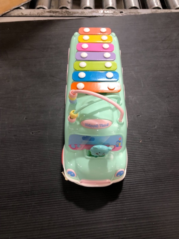 Photo 3 of EFOSHM Intellectual School Bus Baby Toy