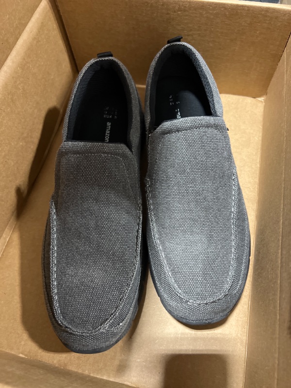 Photo 1 of Amazon Essentials Men's Canvas Slip-on Loafer, Size 11.5