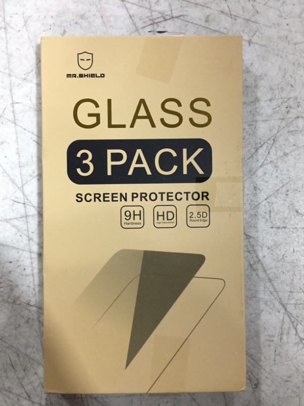 Photo 2 of [3-PACK]-Mr.Shield For Samsung Galaxy A10e / Galaxy A10E [Tempered Glass] Screen Protector with Lifetime Replacement