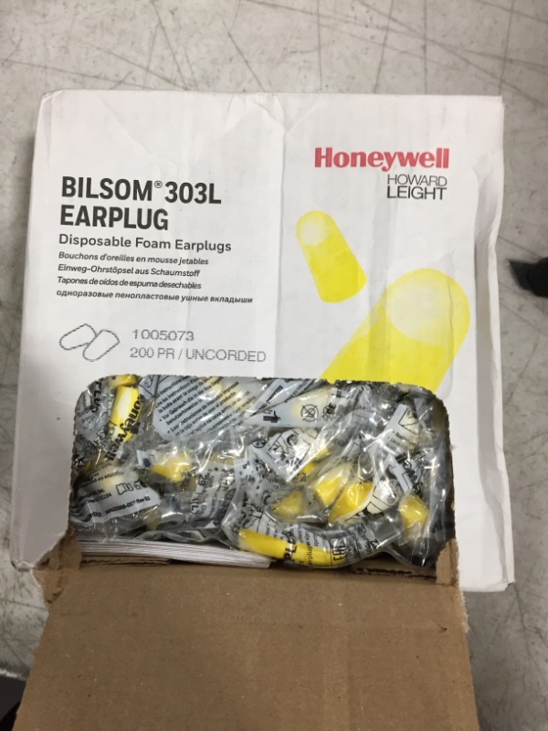 Photo 3 of Bilsom 1005073 Bilsom 303L Ear protection plugs 33 dB 200 Pair (B001M514ZM)
