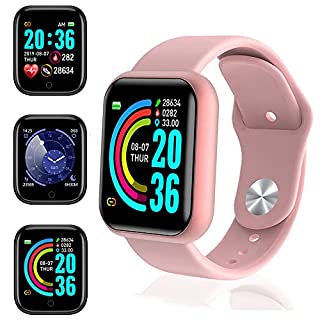 Photo 1 of Smart Watch,Fitness Tracker with Heart Rate Monitor, Activity Tracker with 1.3 Inch Touch Screen,Waterproof,Sleep Monitor,Activity Tracker Pedometer for Women and Men,for iPhone Smart Watch Android (B09XXBF77Y)

