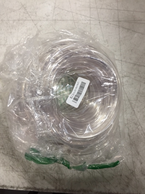 Photo 2 of DERPIPE Clear Vinyl Tubing – 1/4'' ID 3/8'' OD PVC Tube Food Grade Flexible Plastic Pipe Hose for Homebrewing