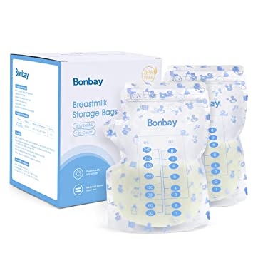 Photo 1 of Breastmilk Storage Bags, 120 Pcs Breast Milk Bags for Freezing, Self-Standing BPA & BPS-Free, Leak Proof Double Zipper Seal, Spout & Thickened Design, Breast Feeding Essentials- 8 Oz
