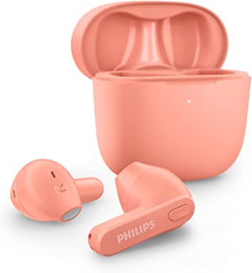 Photo 1 of Philips T2236 True Wireless Headphones with IPX4 Water Resistance and Super-Small USB-C Charging case
