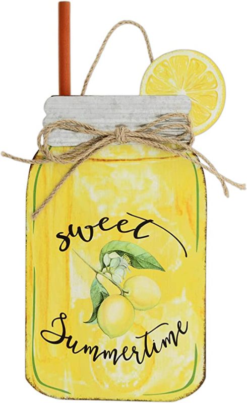 Photo 1 of 'Sweet Summertime' Lemonade Welcome Sign
