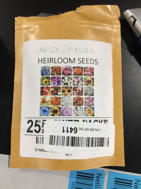 Photo 2 of 25 Heirloom Flower Seed Packets Including 20+ Varieties Flower Seeds - Forget Me Not