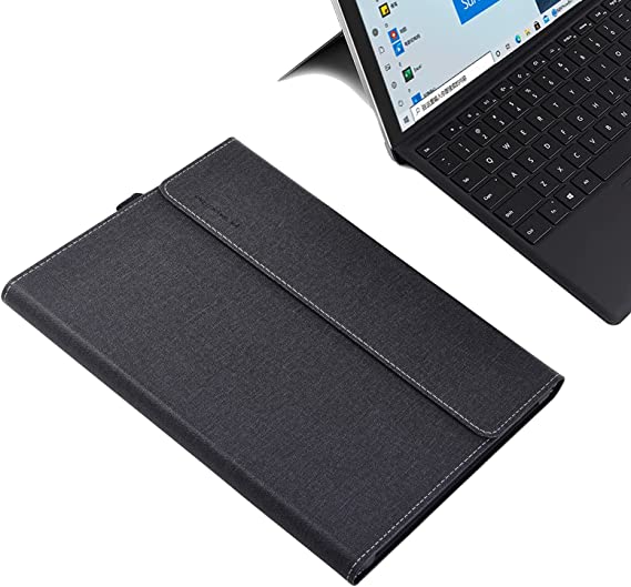 Photo 1 of Case Cover for New Microsoft Surface Pro 8 Tablet,13 inch PU Leather Protective Shell (GREY)
