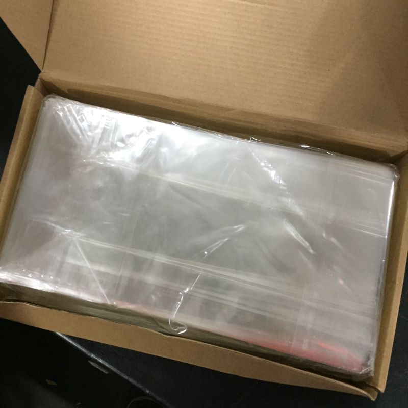Photo 1 of Clear Plastic Food Storage Cellophane Cello Gift Wrap Bag with Ties