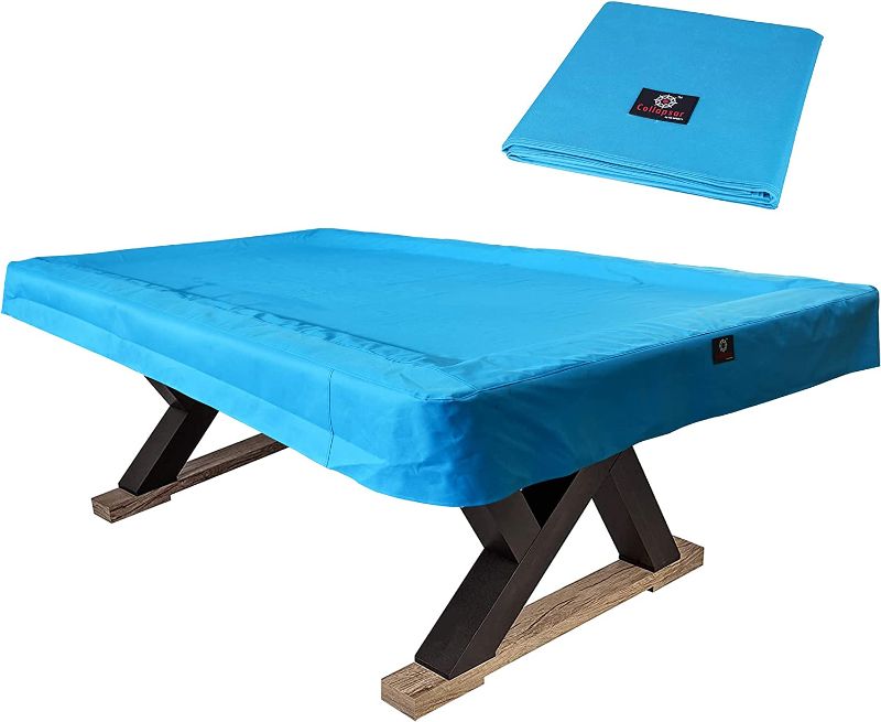 Photo 1 of 7/8/9FT Heavy Duty 600D Polyester Canvas Billiard Pool Table Cover(7 Colors Available)