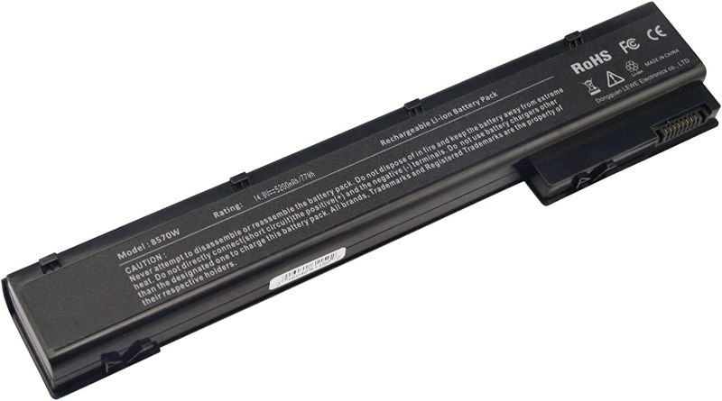 Photo 1 of AC Doctor INC Laptop Battery for HP EliteBook 8560w 8570w 8760w 8770w Mobile Workstation, 5200mAh/14.8V/6-Cells
