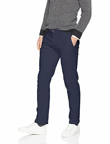 Photo 1 of Amazon Essentials Men's Slim-Fit Casual Stretch (Navy Blue 29 x 32)