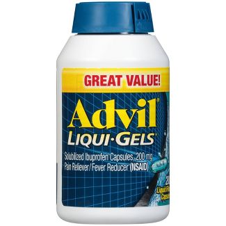 Photo 1 of Advil Liqui-Gels Pain Reliever/Fever Reducer Liquid Filled Capsules - Ibuprofen (NSAID)

04/24