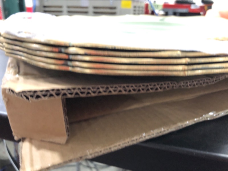 Photo 3 of Allgala 13-inch 6-Pack Heavy Quality Round Charger Plates-Floral Sage-HD80346