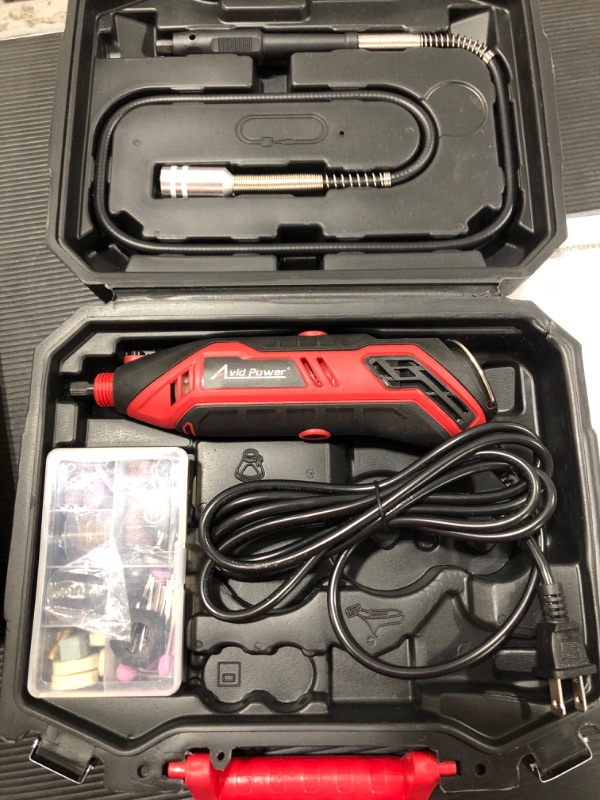 Photo 2 of AVID POWER Rotary Tool Kit Variable Speed with Flex Shaft