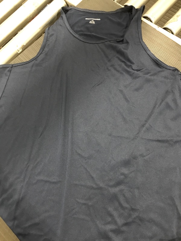 Photo 2 of Amazon Essentials Men's Tech Stretch Performance Tank Top Shirt LARGE