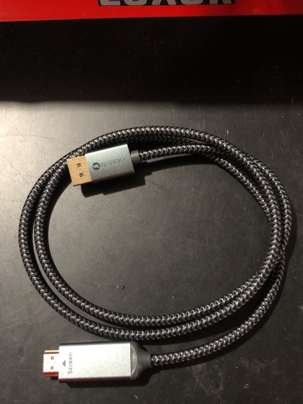 Photo 2 of 4K DisplayPort to HDMI Cable Adapter