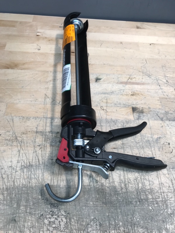 Photo 1 of 29 oz. Heavy-Duty High Leverage Drip Free Caulk Gun
