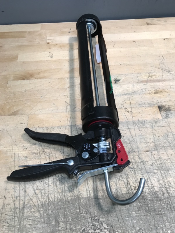 Photo 1 of 29 oz. Heavy-Duty High Leverage Drip Free Caulk Gun
