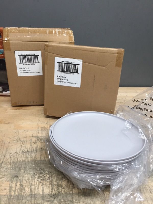 Photo 1 of ***PACK OF 24***
10.5" Plastic Dinner Plate - Room Essentials
