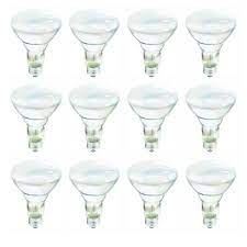 Photo 1 of 65-Watt Incandescent BR30 Flood Light Bulb Soft White (2700K) (12-Pack)
