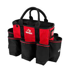 Photo 1 of 14 in. 15 Pocket Open Top Supply Tool Bag
