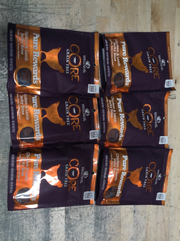 Photo 2 of **EXPIRES JULY 2022** Wellness CORE Power Packed Jerky Dog Treats (Previously Pure Reward) (6 PACK)
