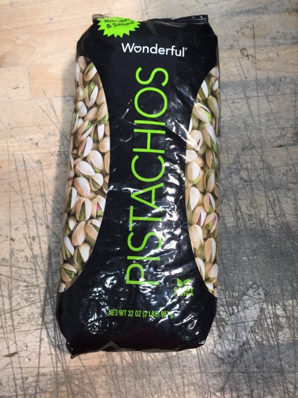 Photo 2 of **EXPIRES JANUARY 2023** Wonderful Pistachios, Roasted and Salted, 32 Ounce Bag
