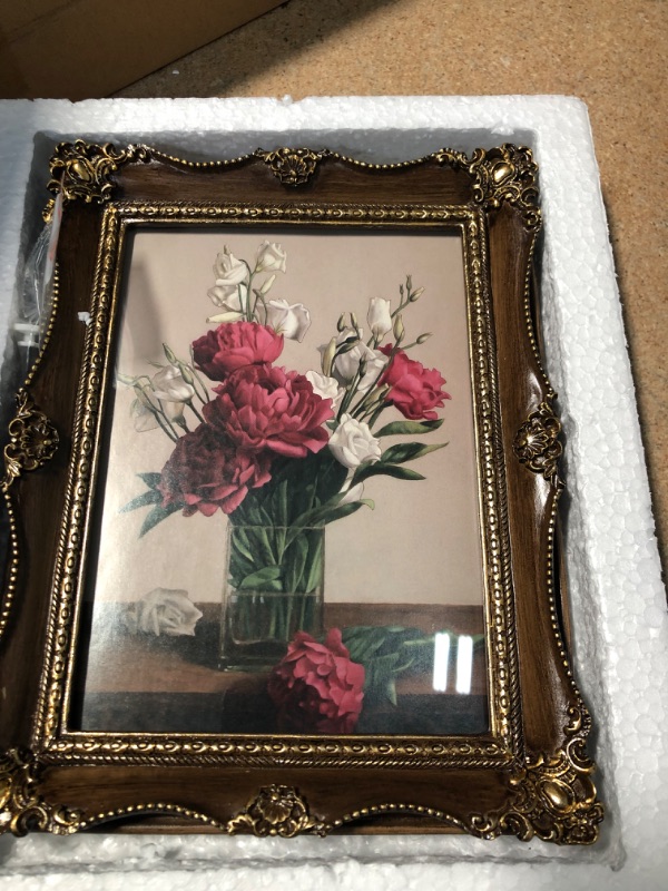 Photo 1 of 5 x 7 inch Vintage Picture Frame Copper 