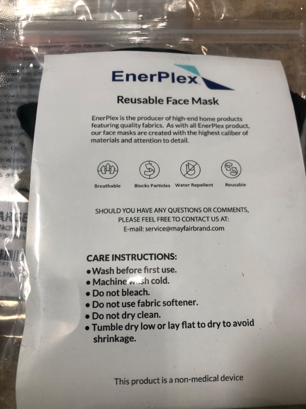 Photo 3 of Bundle of 5 
Cloth Face Masks 3 Pack XL