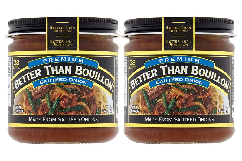Photo 1 of ***NON-REFUNDABLE**
 BEST BY 1/27/24
Better Than Bouillon Premium Sauteed Onion Base, Made from Sauteed Onions, Blendable Base for Added Flavor, 38 Servings Per Jar, 8-Ounce Jar (Pack of 2)
