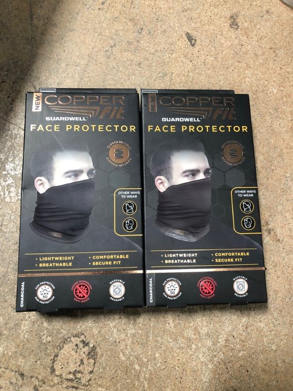 Photo 2 of Bundle of 2
Guardwell Face Protector, Thermal Protection, Gray