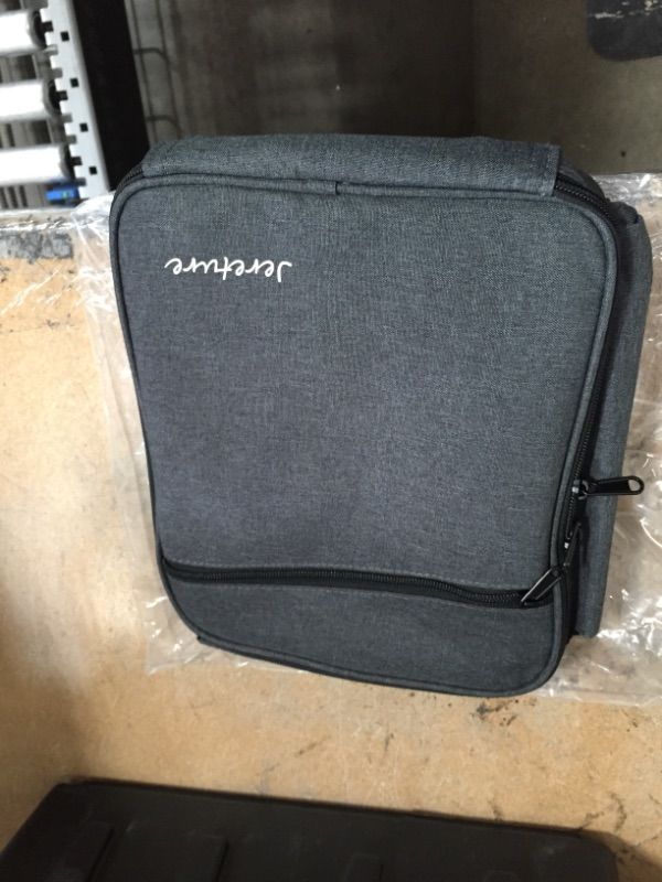 Photo 1 of Jereture Lunch Box for Men, Women, Compact Adult Insulated Lunch bag with paper towel bag - Lunch Pail Work Office Cooler, Soft, Leakproof, Fashion. Suit to men, women,work,office,beach (Dark Grey)
