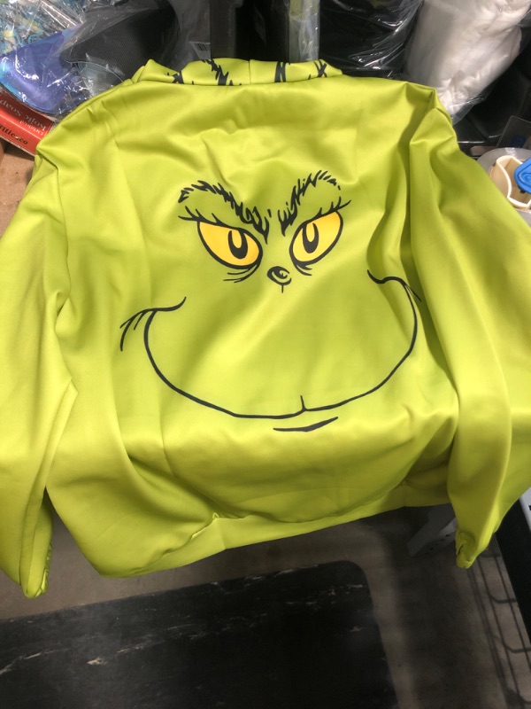 Photo 2 of GRINCH HOODIE SIZE LARGE 