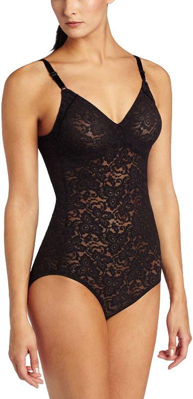 Photo 1 of Bali Women’s Shapewear Firm Control Lace ‘N Smooth Built-in Bra Body Shaper Fajas DF8L10
40DD