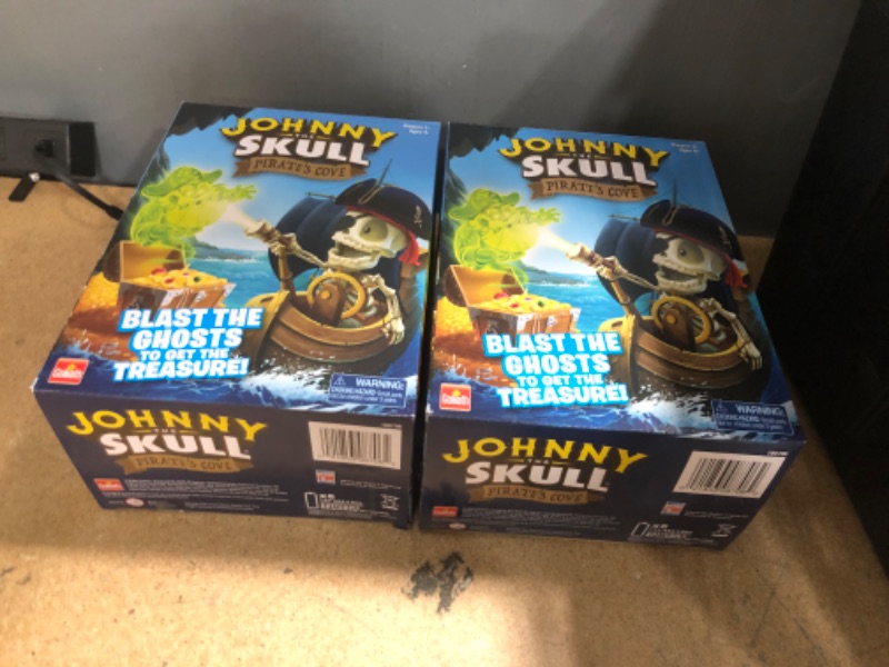 Photo 2 of 2 PACK**
Johnny The Skull Pirate's Cove - Blast The Ghosts to Get The Treasure Game by Goliath
