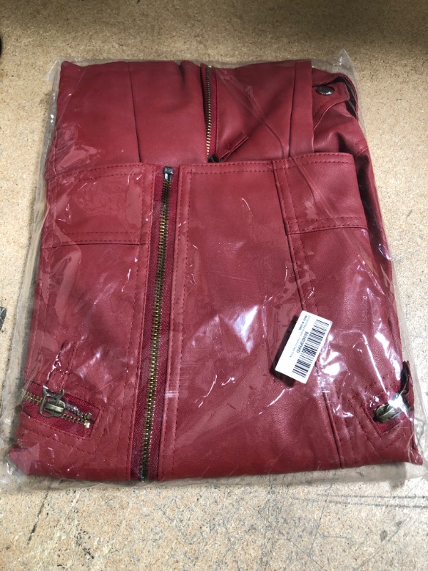 Photo 1 of GetUBacK Vintage Women's Slim Biker Motorcycle PU Leather Zipper Jacket Punk Rock
MEDIUM