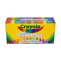 Photo 1 of BUNDLE, Crayola 144ct Washable Sidewalk Chalk
AND, Little Tikes 6' Crawling and Gym Activity Play Mat for Kids'

