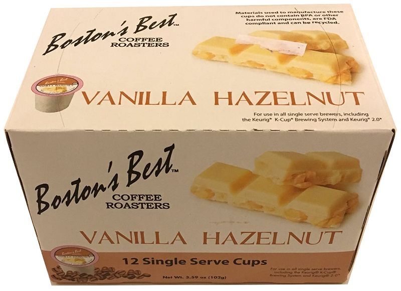 Photo 1 of *EXP: 10/14/2023* Boston's Best Coffee Roasters: Vanilla Hazelnut 12 Single Serve Cups 3 PACK