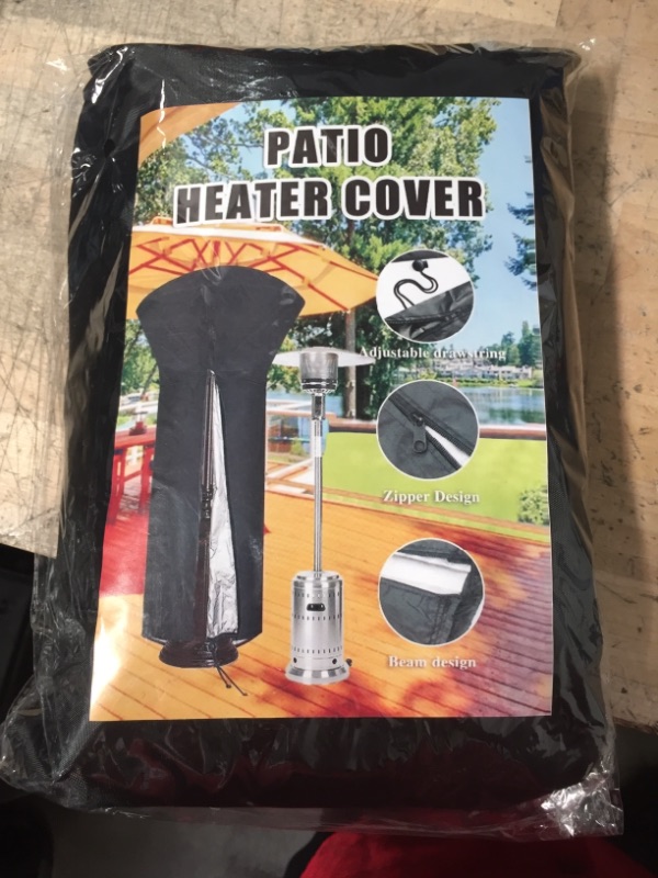 Photo 2 of 210D Patio Heater Covers 89inches Waterproof with Zipper for Outdoor Heater 24 Months Use
