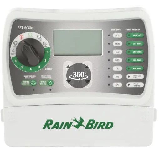 Photo 1 of 6-Station Indoor Simple-To-Set Irrigation Timer
