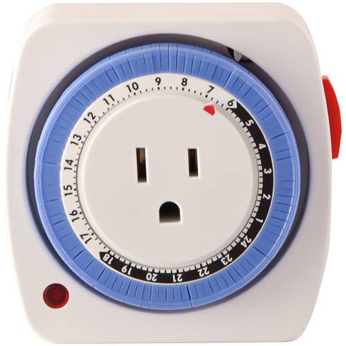 Photo 1 of 2 Packs of Go Green Power Indoor AC Timer, White (GG-36011) | Quill