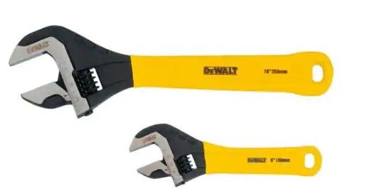 Photo 1 of 
DEWALT
Adjustable Wrench Set (2-Pack)