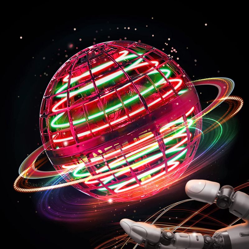 Photo 1 of Flying Orb Ball Toy, 360° Rotating Spinning LED Light