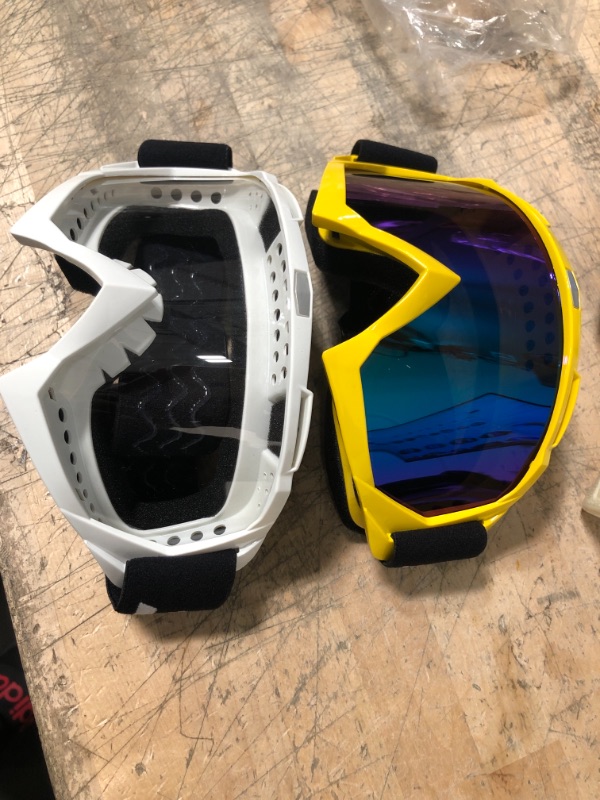 Photo 1 of Motocross goggles anti fog  dustproof 2 pack 