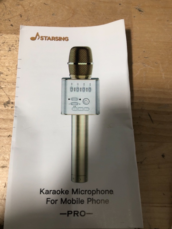 Photo 1 of Star sing karaoke microphone pro  for phone